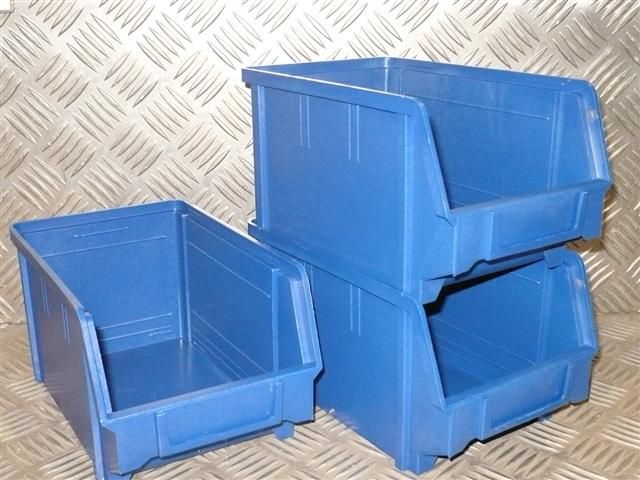 Plastový box na šroubky 103 - modrý
