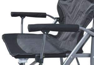Skládací kempinková židle - Merit černá