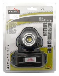 LED čelovka Cattara 570 lm