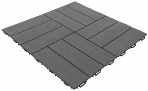 Plastová terasová dlažba MARTE 563x563 mm antracit