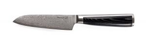 Kuchyňský nůž Damascus Premium Santoku 13 cm