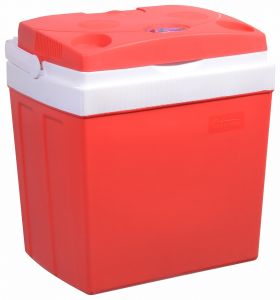 Chladící box 30 l RED + rukavice z mikrovlákna a termotaška
