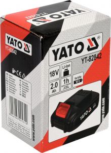 Náhradní akumulator YATO 18V Li-on | 2 Ah, 4 Ah