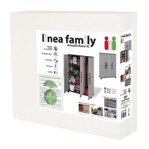 Plastová skříň Artplast Family tříkřídlová velká + gola sada zdarma
