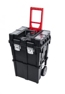 Pojízdný kufr na nářadí WHEELBOX HD COMPACT LOGIC 450x350x645mm + zdarma multifunkční nůž