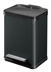 Odpadkový koš Hailo Öko Uno Plus M 17 litrů - černý